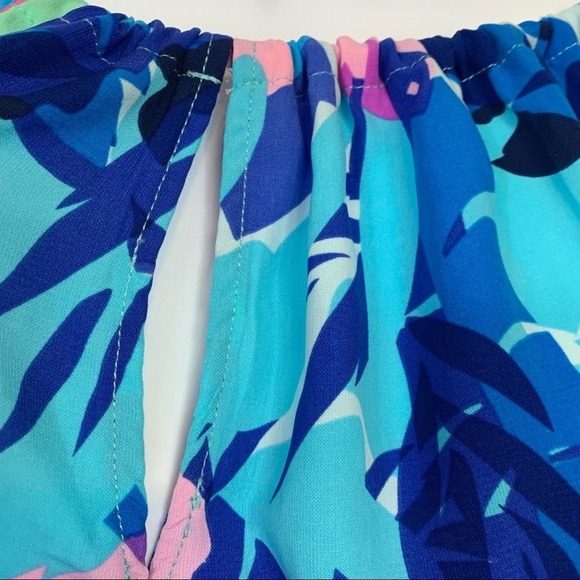 Swim Suits For All Blue Floral Maxi Cover Up Dress - Picture 2 of 13